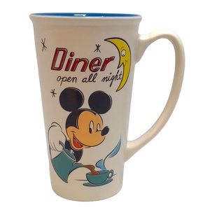 🍄 Disney Store Mug “Diner Open All Night”